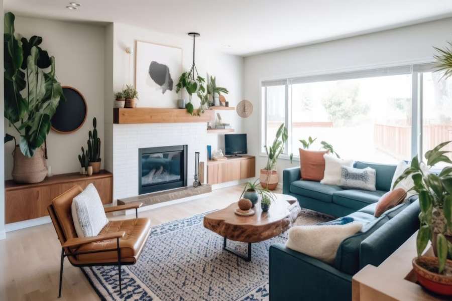 2. Amenajari pentru livingul mic - trucuri utile de design interior si idei de amenajare pentru un living mic, cochet si primitor_Amenajare living mic, obiecte de mobilier, decoratiuni, plante